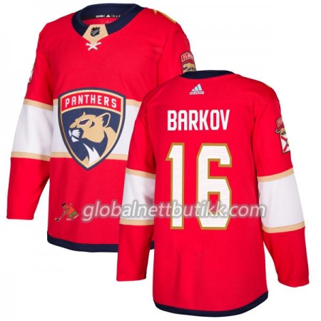 Florida Panthers Hockeydrakt Aleksander Barkov 16 2017-2018 Rød Adidas Authentic - Herre